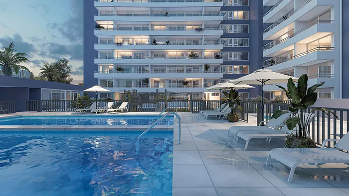 Piscina del edificio San Nicolás