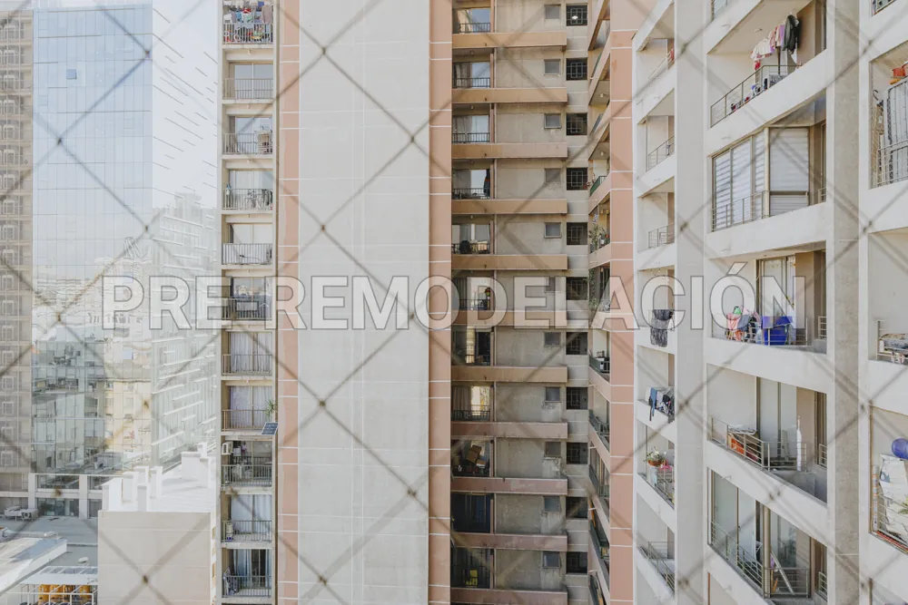 Vista a edificios vecinos, departamento Bandera 898