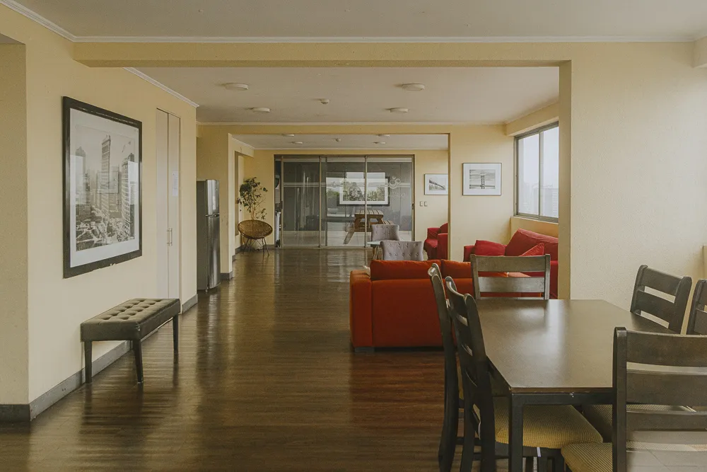 Hall de acceso del edificio, departamento Carmen 616
