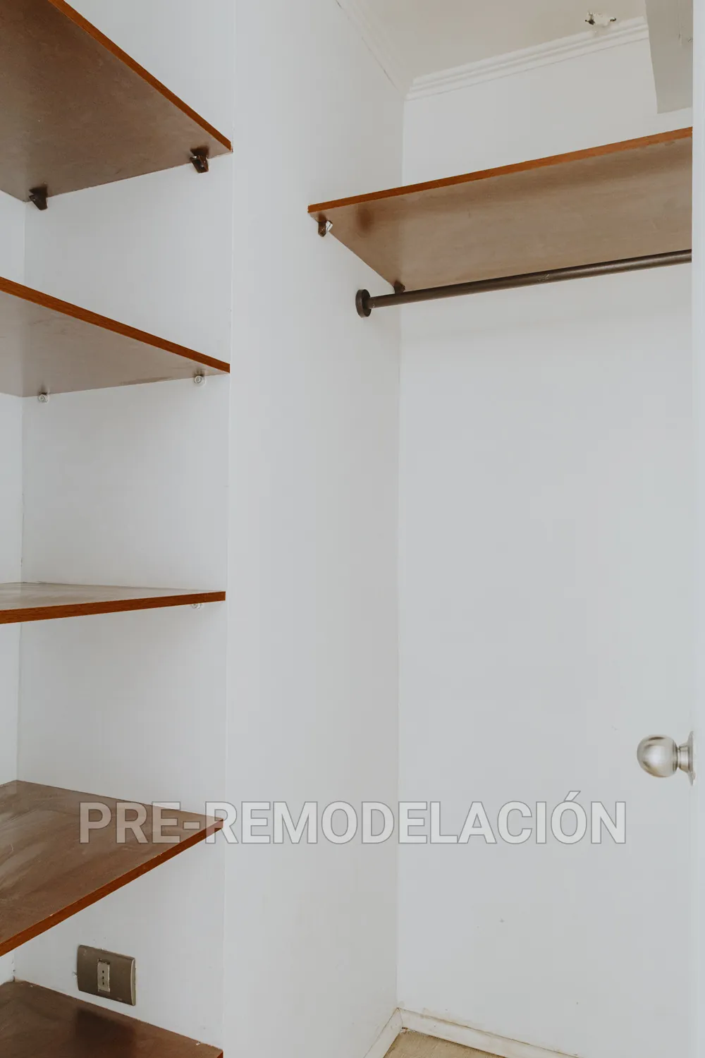Repisas del clóset, departamento Coquimbo 1331