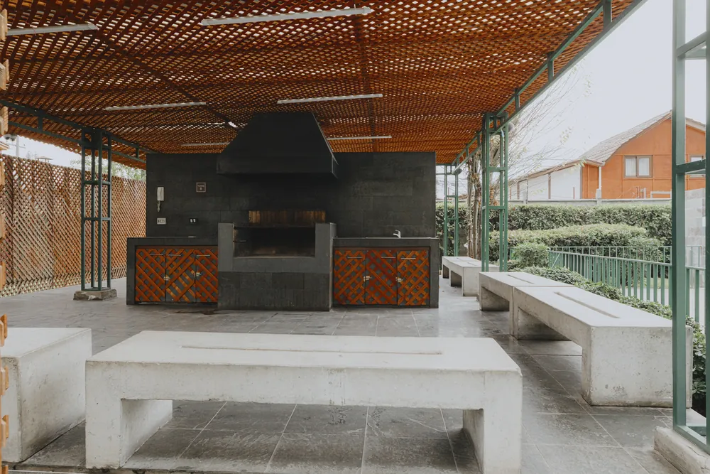 Quincho techado, departamento Escuela Agrícola 1710