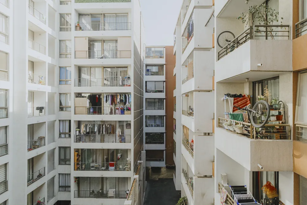 Vista desde la ventana, departamento España 445