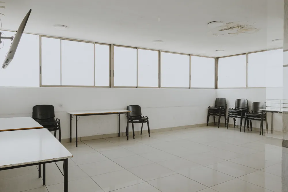 Sala de uso común, departamento Nataniel Cox 599