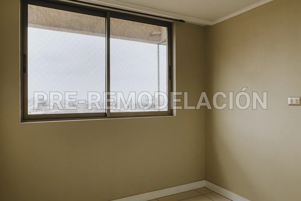 Segundo dormitorio, otra vista, departamento Portugal 990