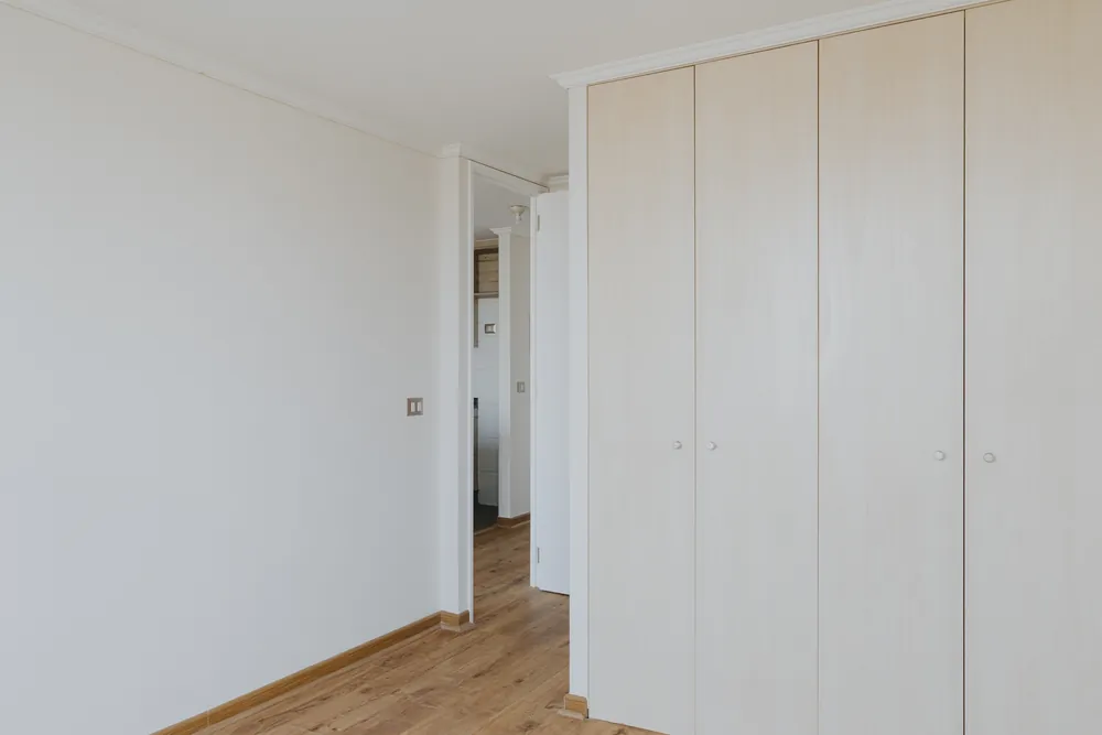 Dormitorio con clóset, departamento Recoleta 877