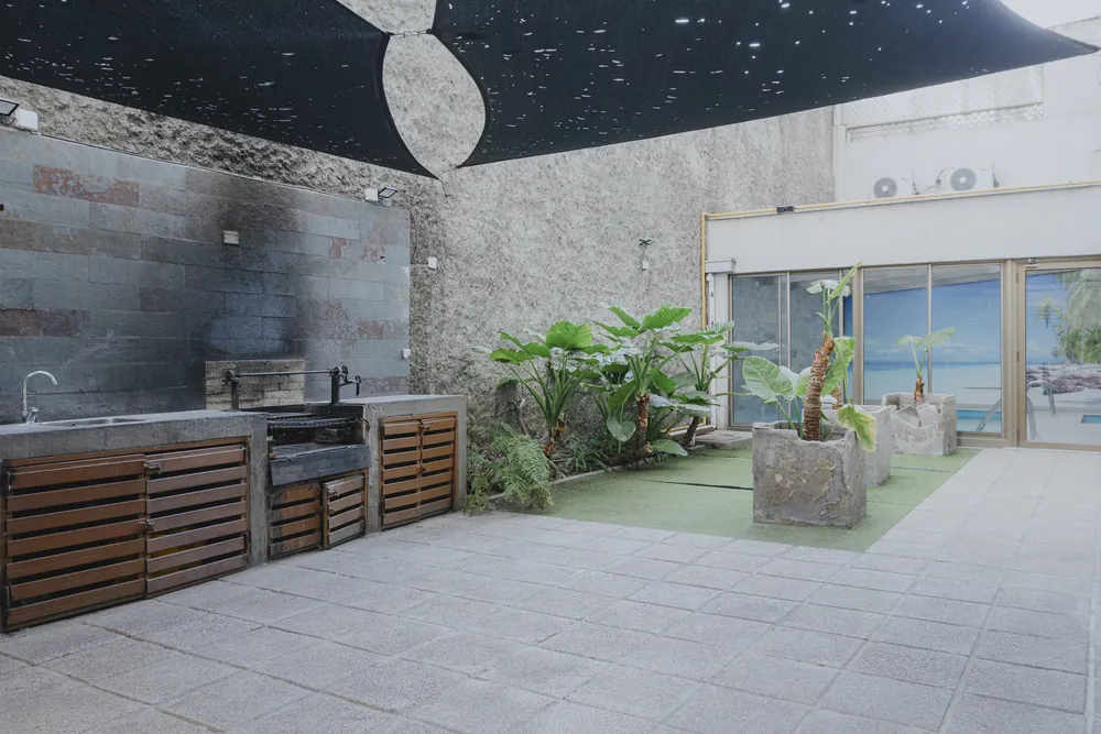 Quincho con terraza, departamento Recoleta 877