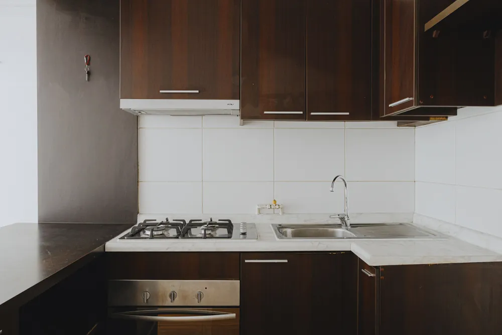 Cocina con encimera a gas y horno, San Ignacio 633