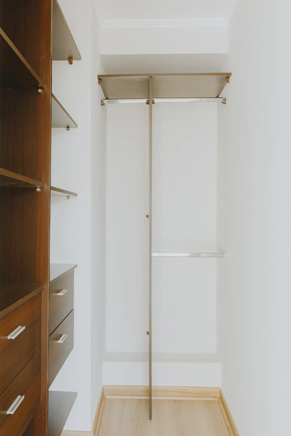 Closet con conexión para lavadora, departamento San Ignacio 633