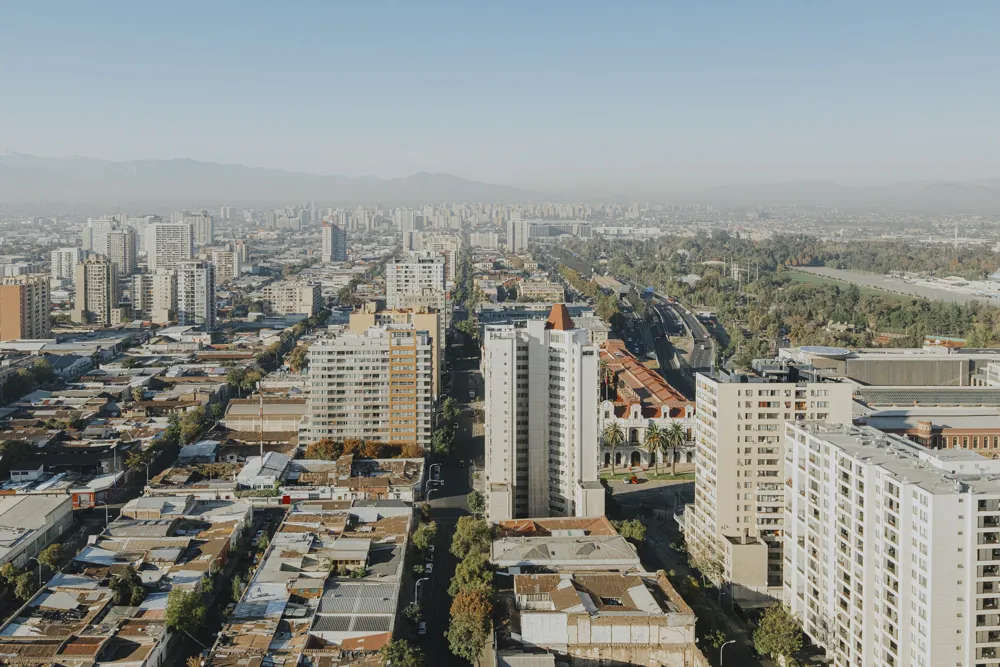 Vista a la ciudad y la cordillera, departamento San Ignacio 633
