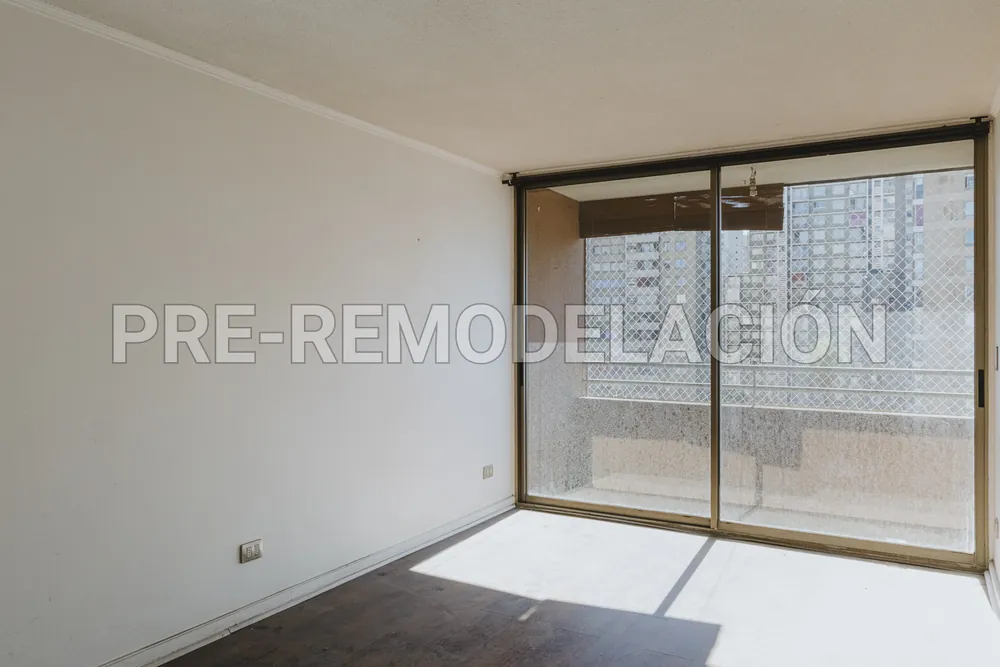 Living con ventanal a la terraza, San Isidro 538
