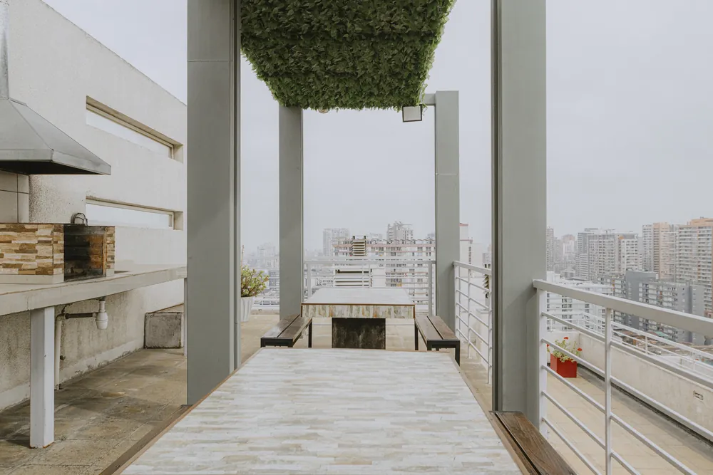 Quincho del edificio, departamento San Isidro 635