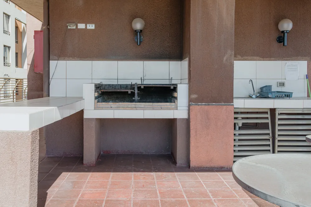 Quincho del edificio, departamento Vicuña Mackenna 563